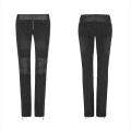 PUNK RAVE girls punk tight handsome plus size casual party club black women wholesale slim pant